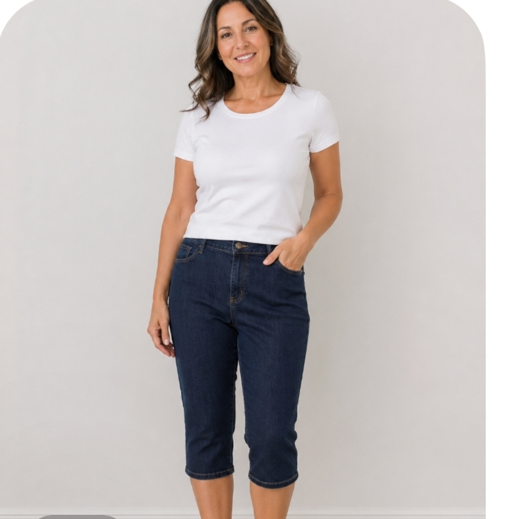 Sonoma Life + Syle Mid Rise Capri Jeans 12